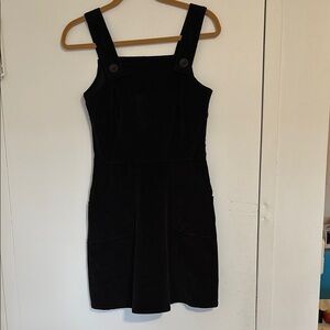 Nooworks Black Corduroy Dress